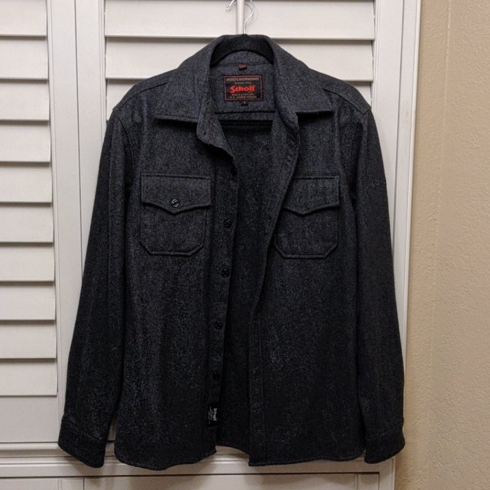 Schott Wool Blend CPO Shirt